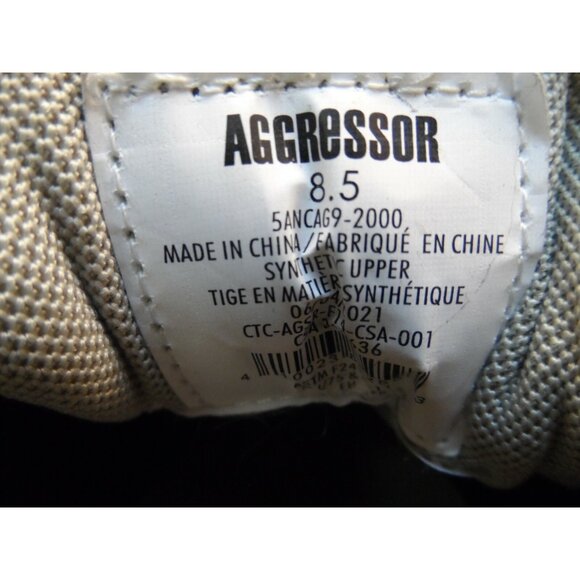 AGGRESSOR Mens Low-Cut Steel Toe Steel Plate Safety Hiking Shoes Grey Size 8.5M - Picture 9 of 9